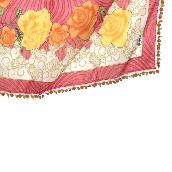 Tulbent Scarf Handmade Crochet Detailing NWOT - Picture 5 of 7